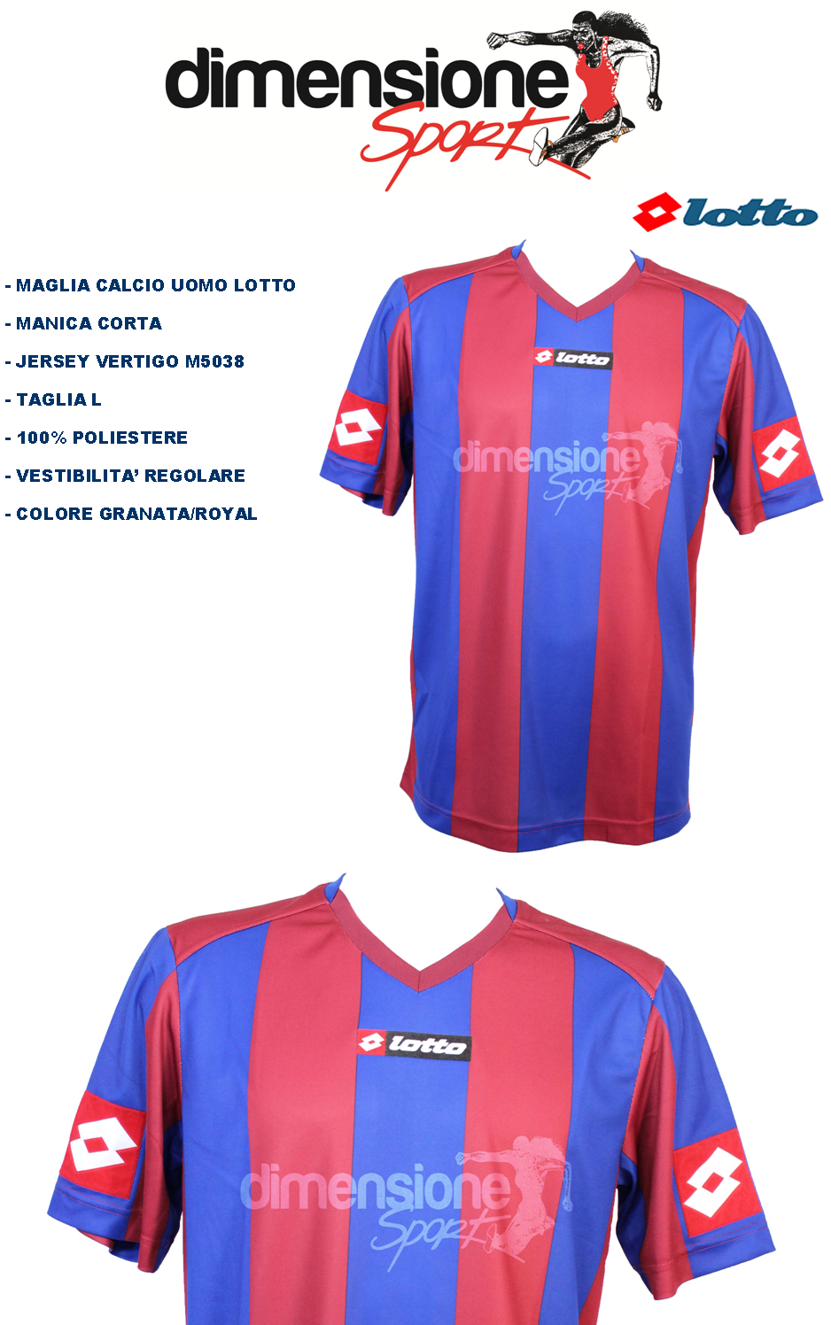 lotto maglie calcio